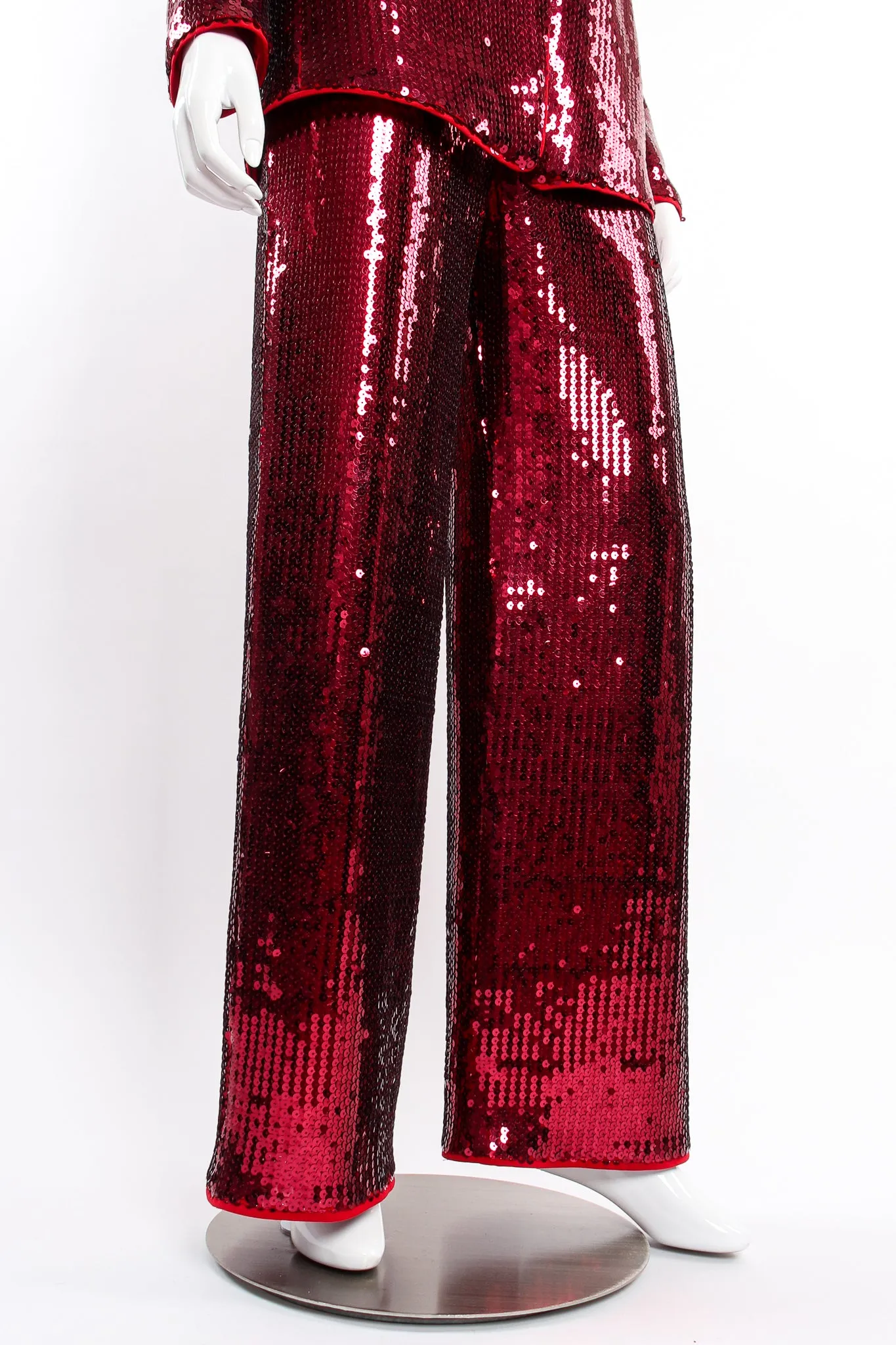 Sequined Jacket & Pant Suit