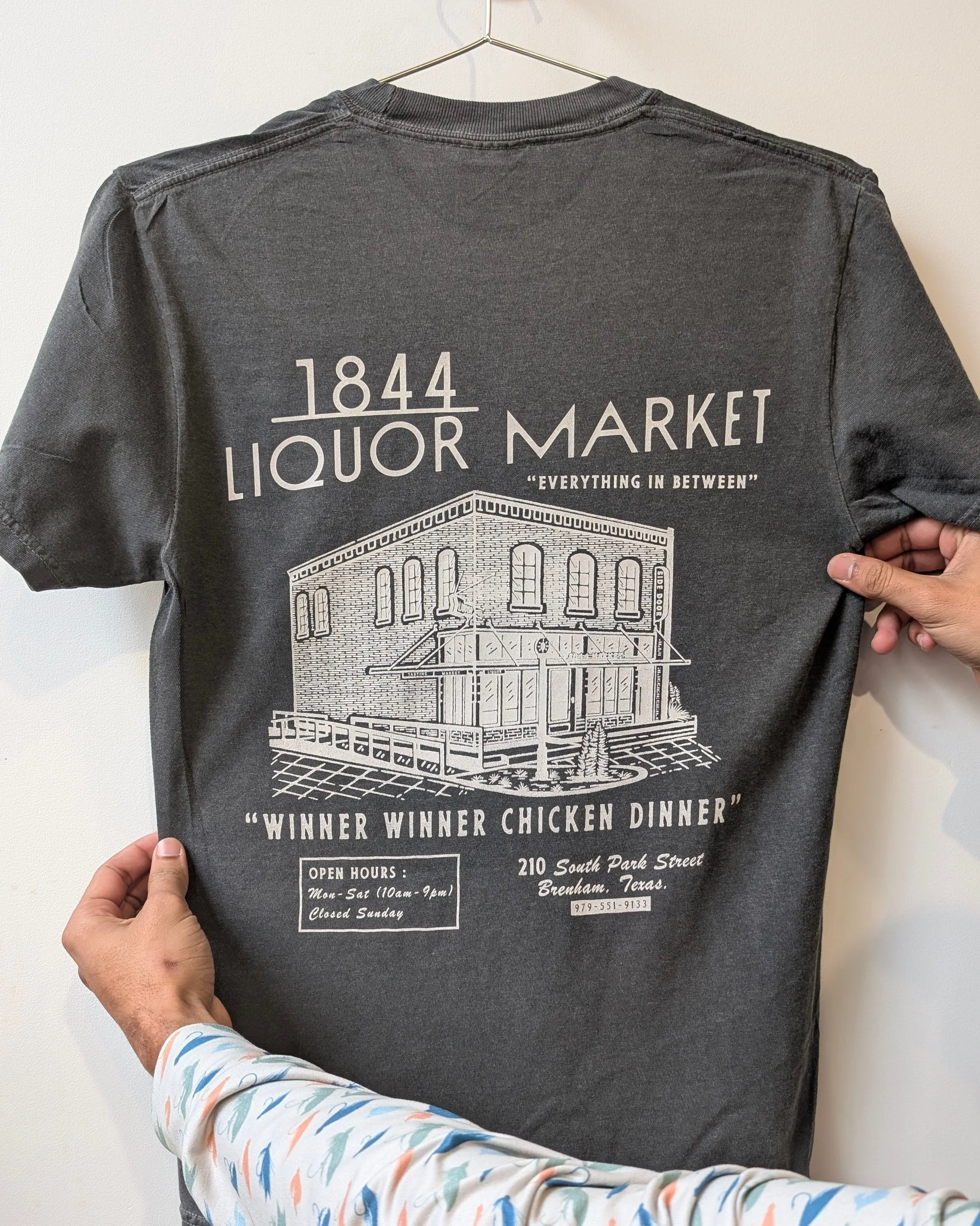 Shop Shirt | Winner Winner Chicken Dinner | 1844 Liquor Market