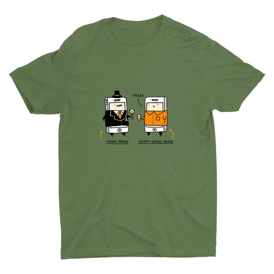 Smartphone Party Cotton Tee