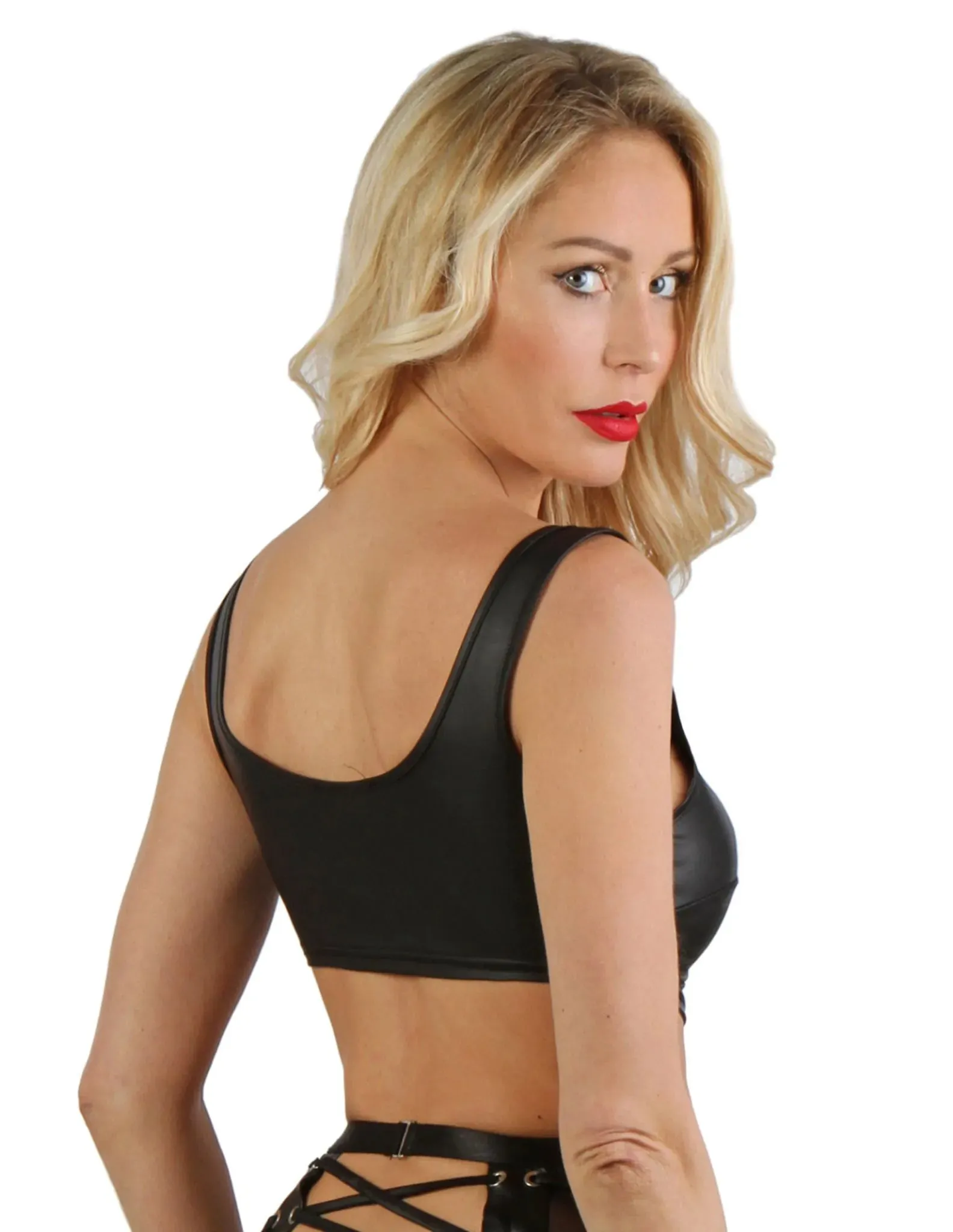 Soisbelle Paris - Wetlook BH Top - Zwart
