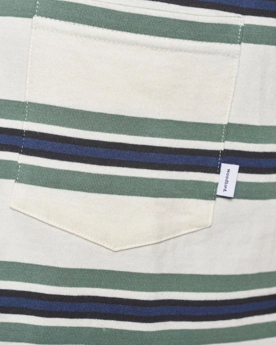 Soma Stripe Tee - Off White