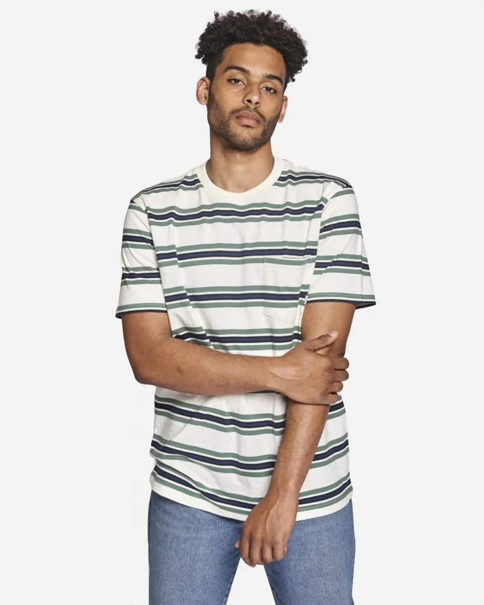 Soma Stripe Tee - Off White