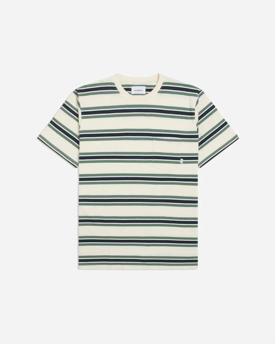 Soma Stripe Tee - Off White