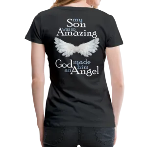 Son Amazing Angel Women’s Premium T-Shirt (CK1480W)