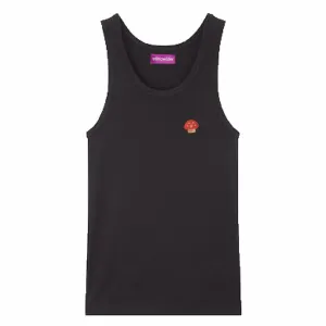 Speshal Mushroom Tank Top Black