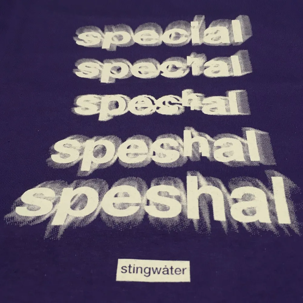 Speshal t shirt purple