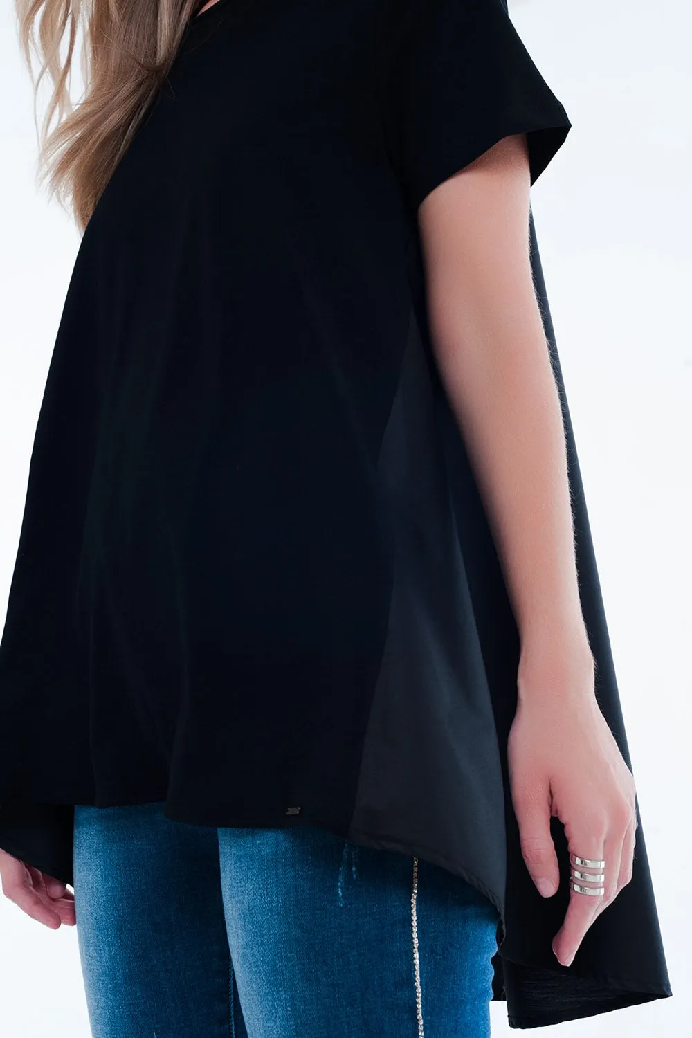 T-Shirt Dress in Black