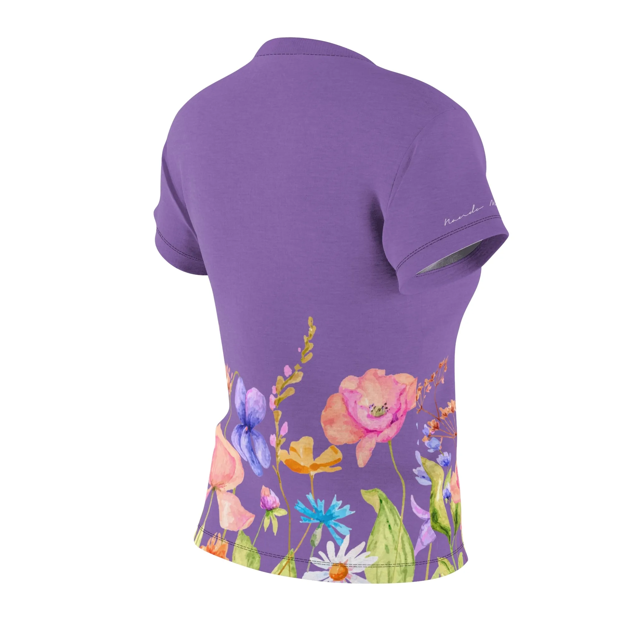 T-Shirt, Light Purple Spring Garden