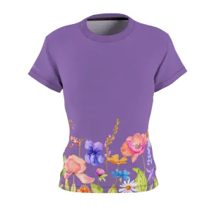 T-Shirt, Light Purple Spring Garden