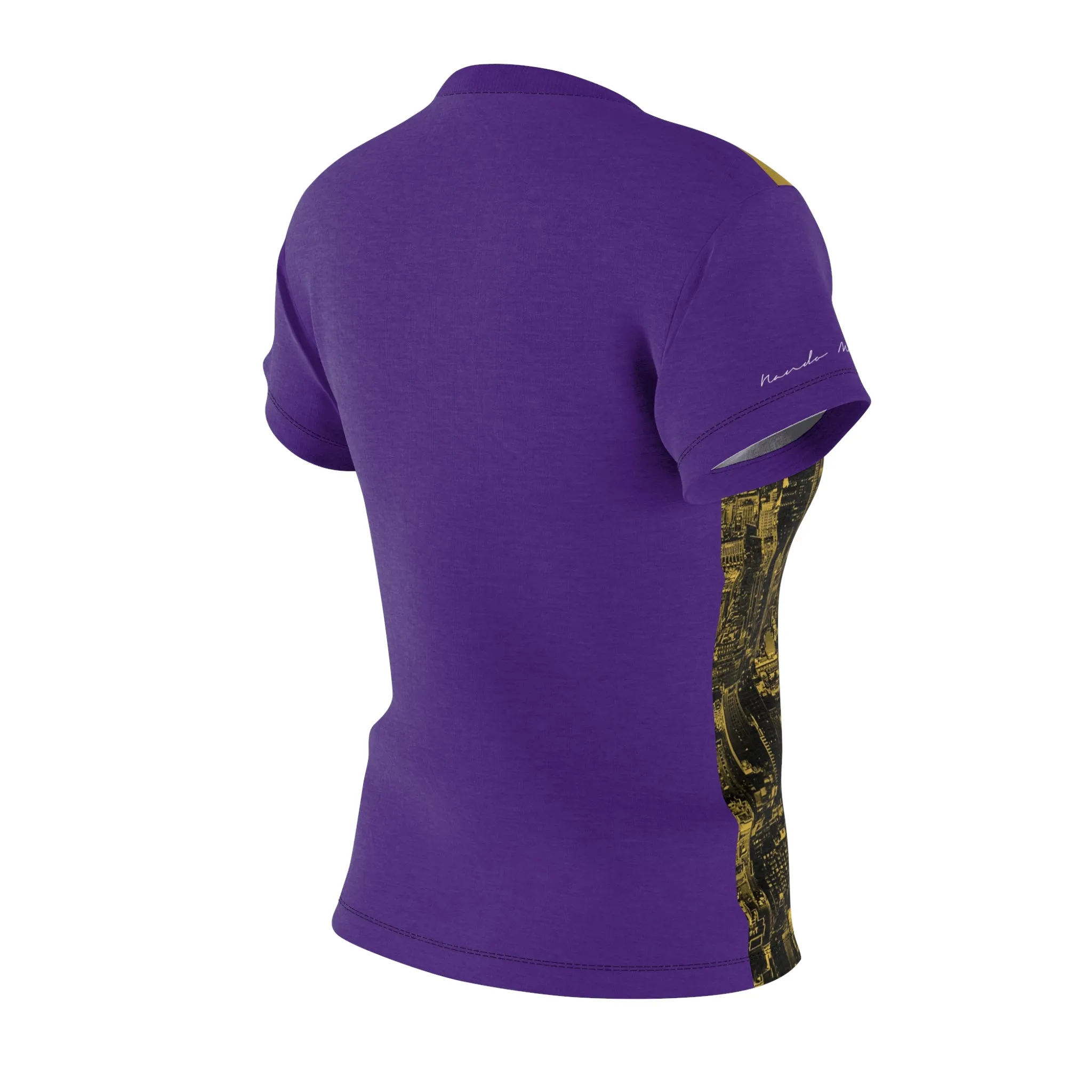 T-Shirt, Purple Gold NYC