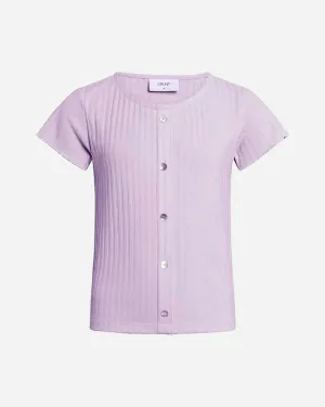 Teen Hin Rib Tee - Light Purple
