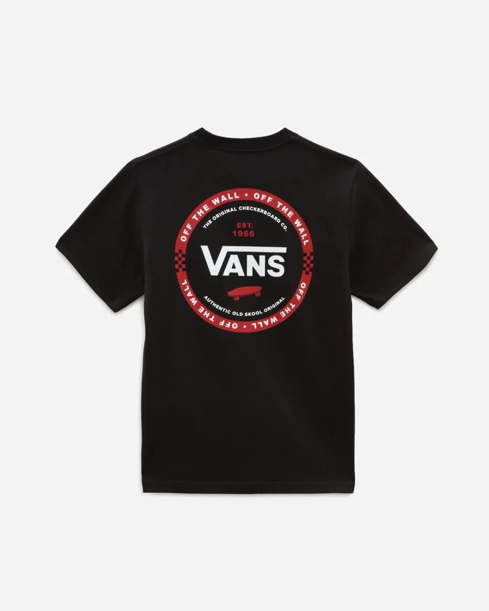 Teens By Authentic Checker Tee - Black