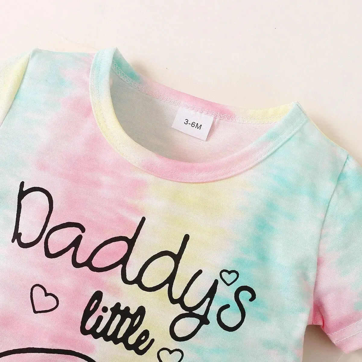 Tie Dye Shorts & T-Shirt