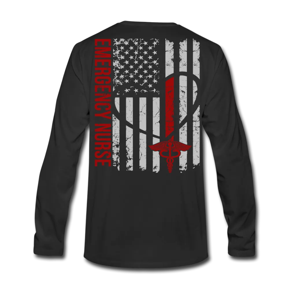 Tish ER Nurse Men's Premium Long Sleeve T-Shirt