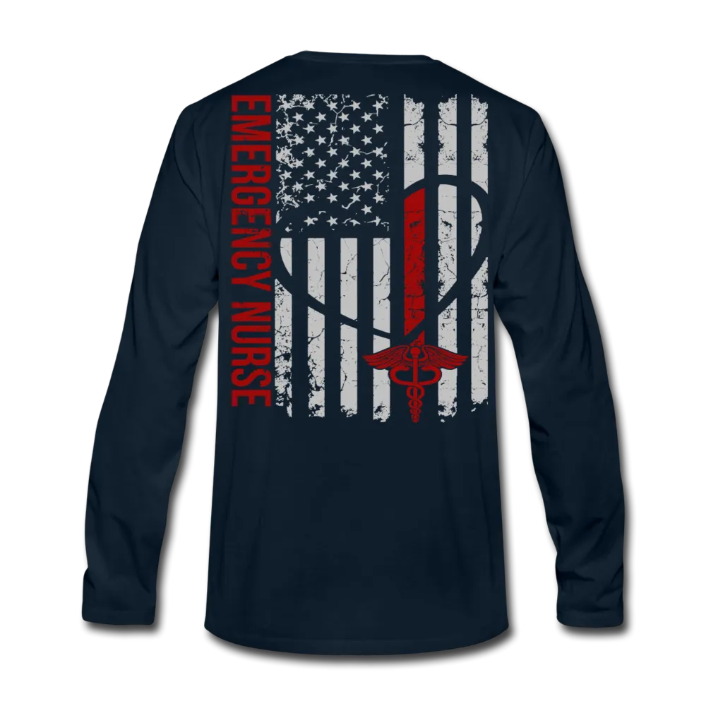Tish ER Nurse Men's Premium Long Sleeve T-Shirt
