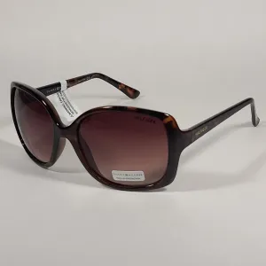Tommy Hilfiger Hermione Butterfly Sunglasses Brown Tortoise Frame Brown Gradient Lens HERMIONE WP OL474