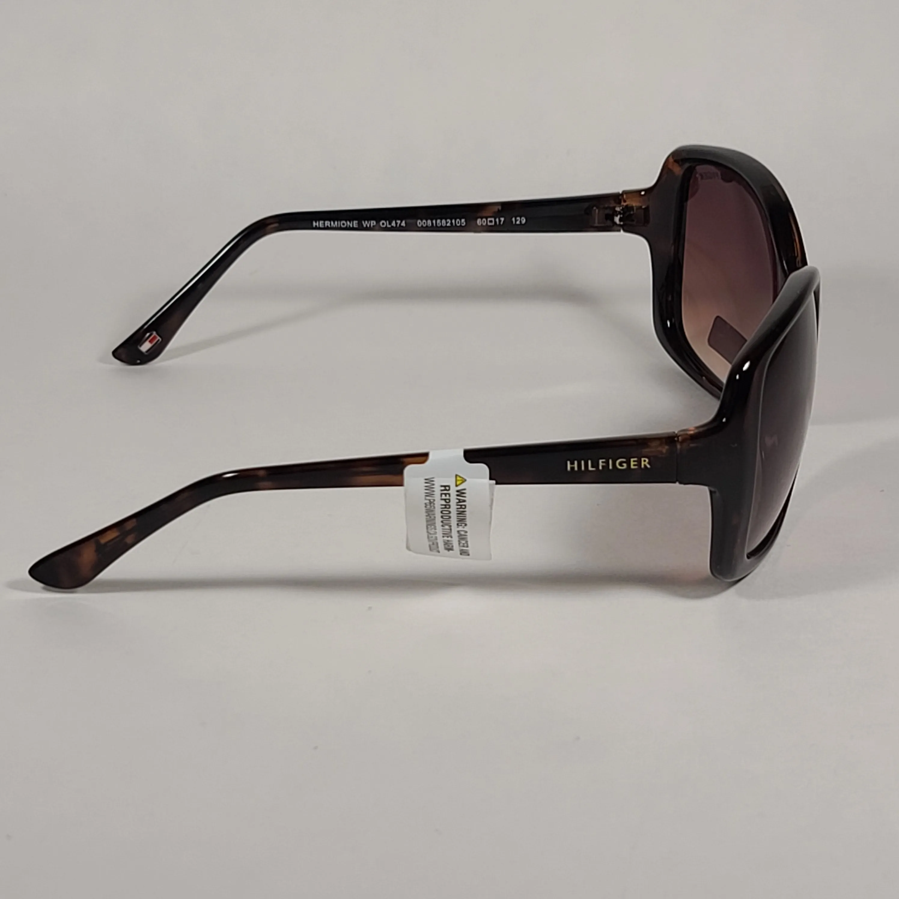 Tommy Hilfiger Hermione Butterfly Sunglasses Brown Tortoise Frame Brown Gradient Lens HERMIONE WP OL474