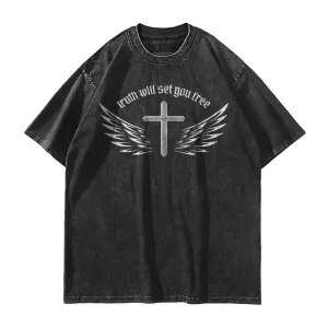 Truth Will Set You Free Washed T-Shirt