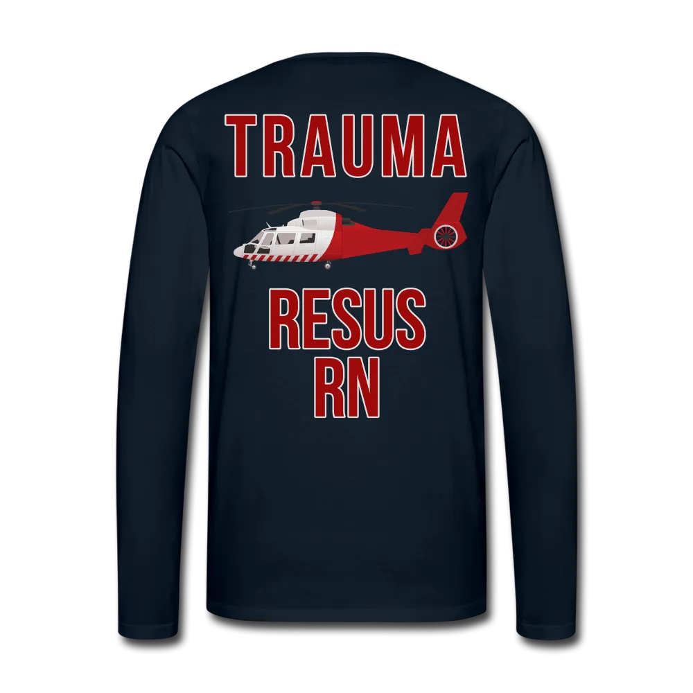 UFHealth Trauma Resus RN Men's Premium Long Sleeve T-Shirt