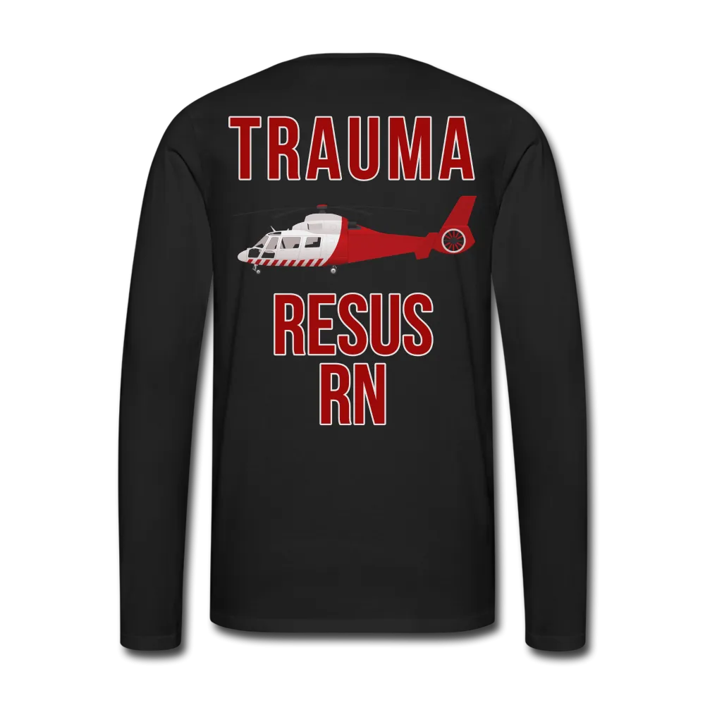 UFHealth Trauma Resus RN Men's Premium Long Sleeve T-Shirt