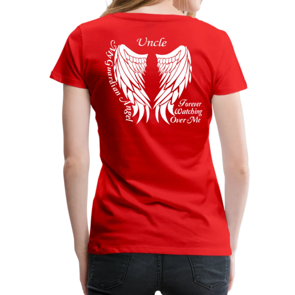 Uncle Guardian Angel Women’s Premium T-Shirt (CK1382)