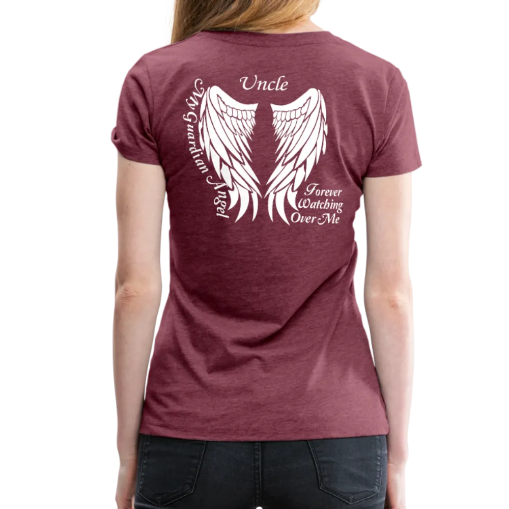Uncle Guardian Angel Women’s Premium T-Shirt (CK1382)