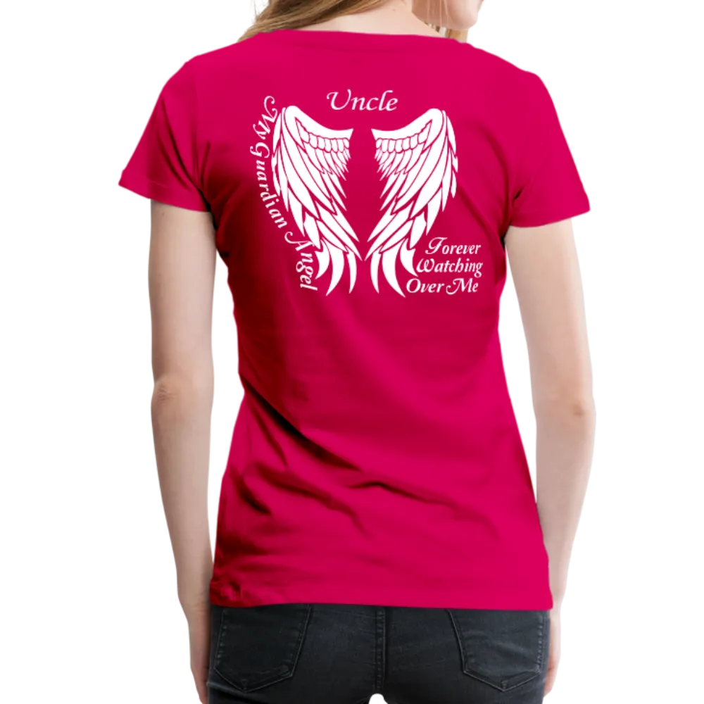 Uncle Guardian Angel Women’s Premium T-Shirt (CK1382)