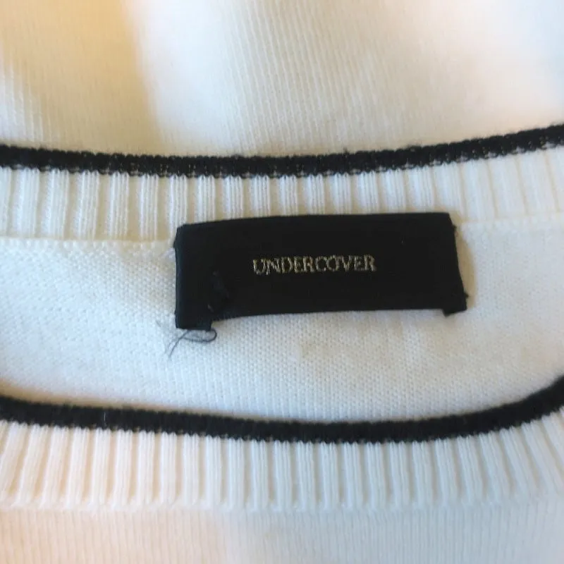 Undercover Sweater Cream Wool Size 2 Crewneck Pullover