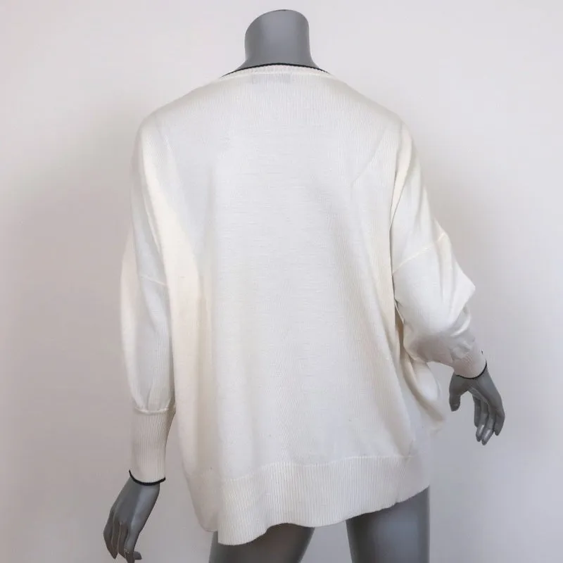 Undercover Sweater Cream Wool Size 2 Crewneck Pullover