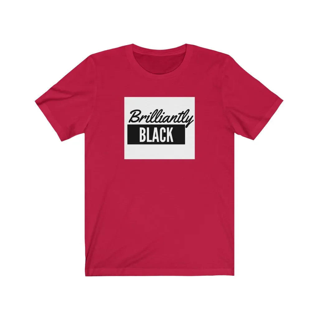 Unisex Jersey Short Sleeve Tee (Black Love Rocks Original - Brilliantly Black)