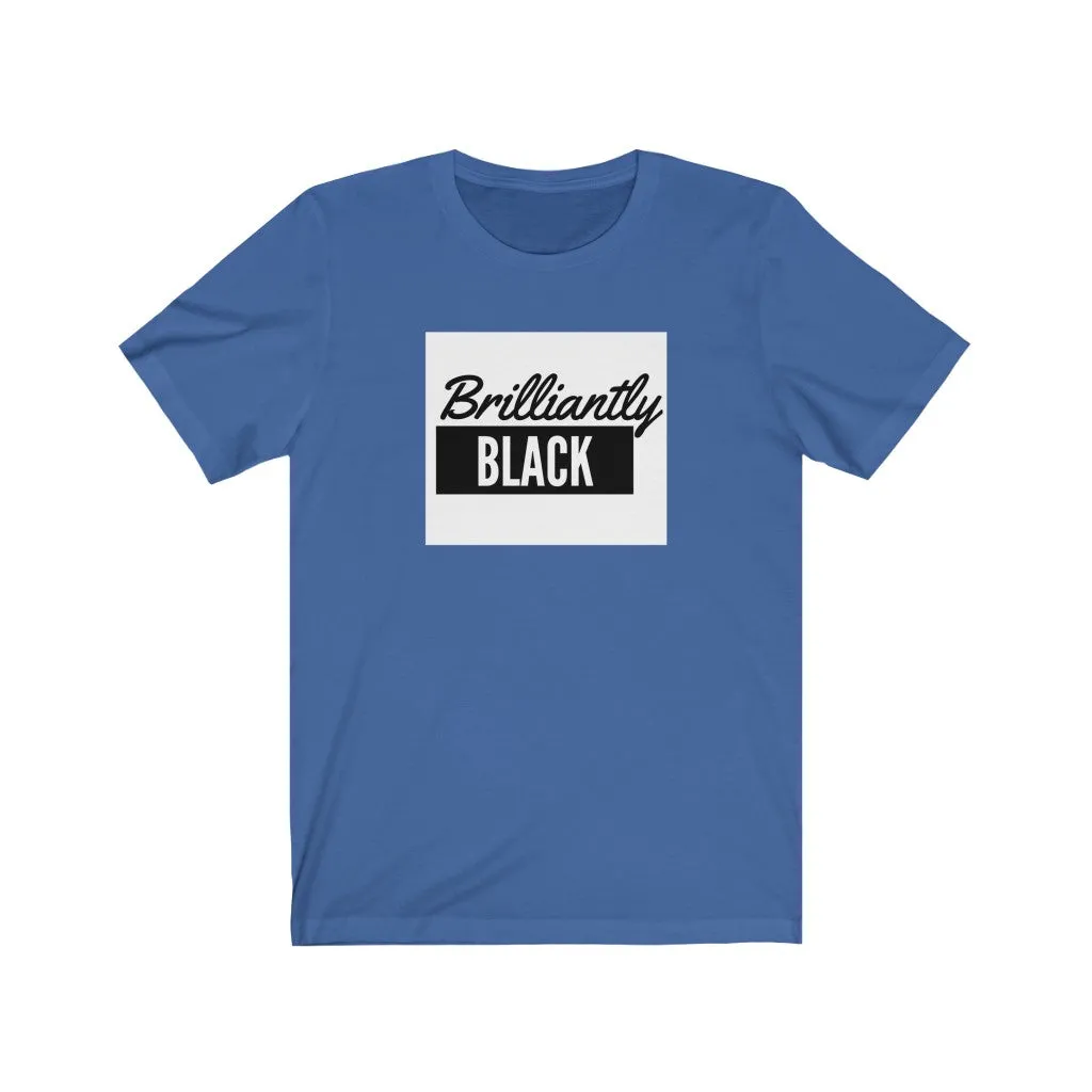 Unisex Jersey Short Sleeve Tee (Black Love Rocks Original - Brilliantly Black)