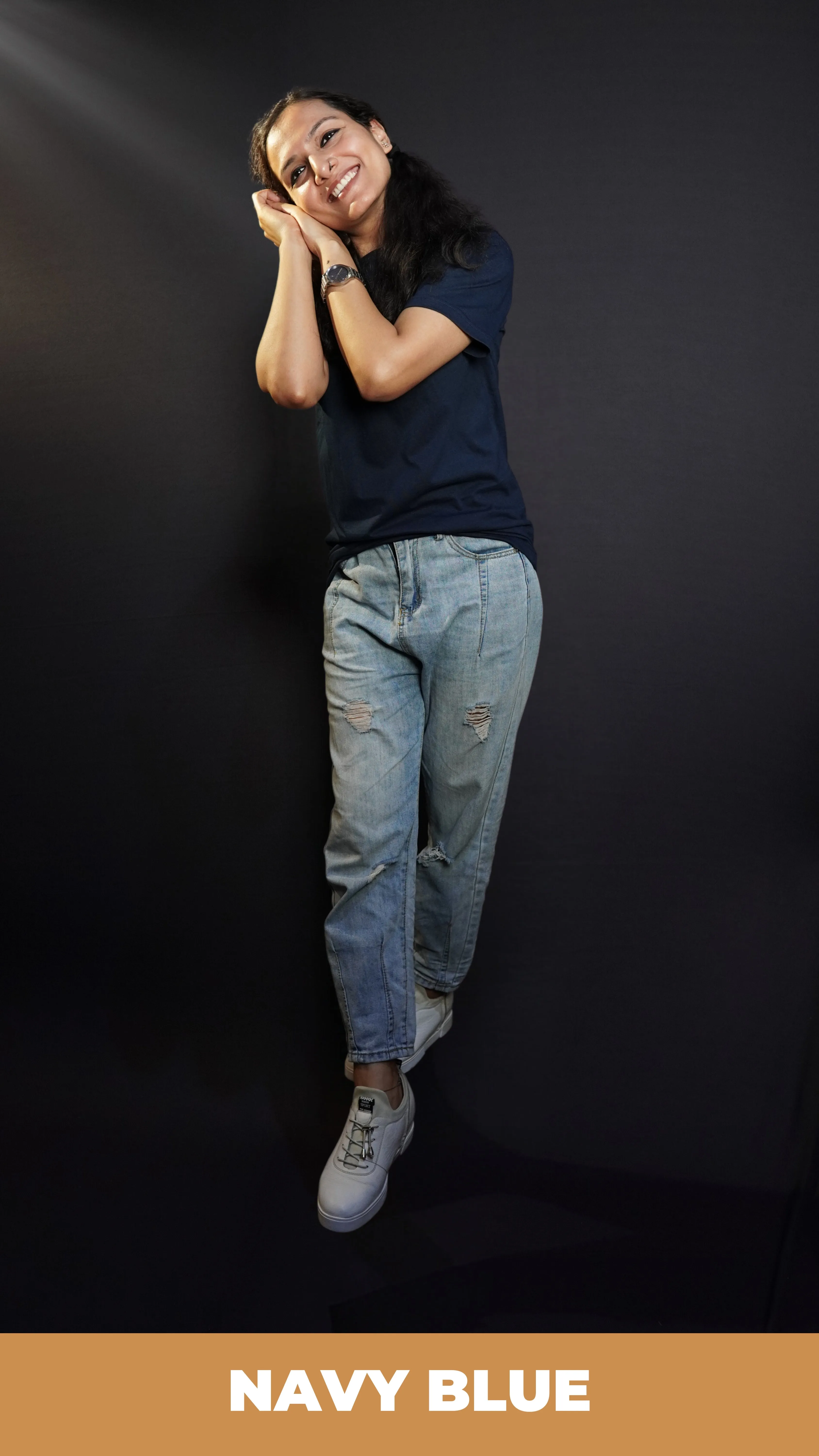 Unisex Navy Blue T shirt