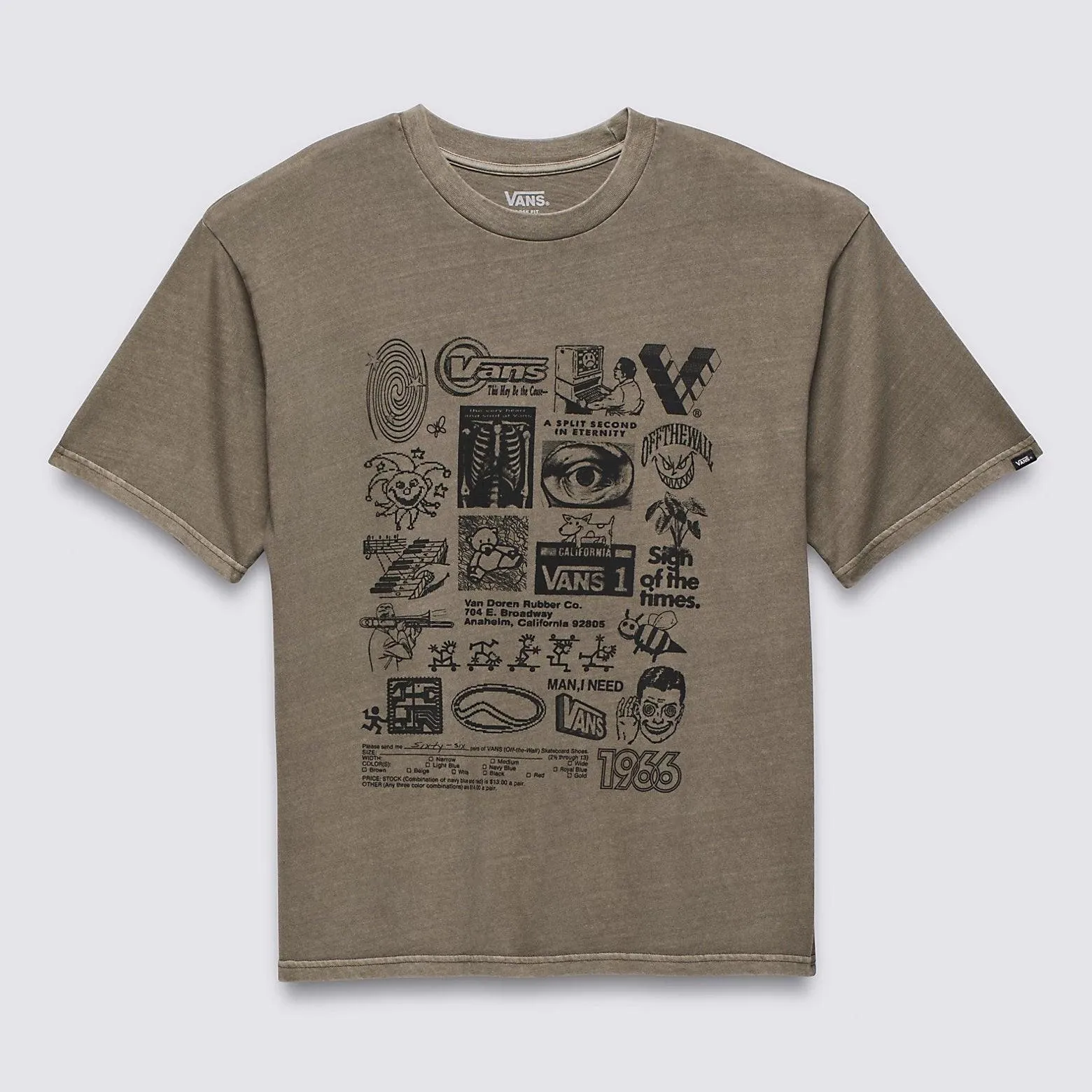 VANS Warehouse Art Tee Bungee Cord