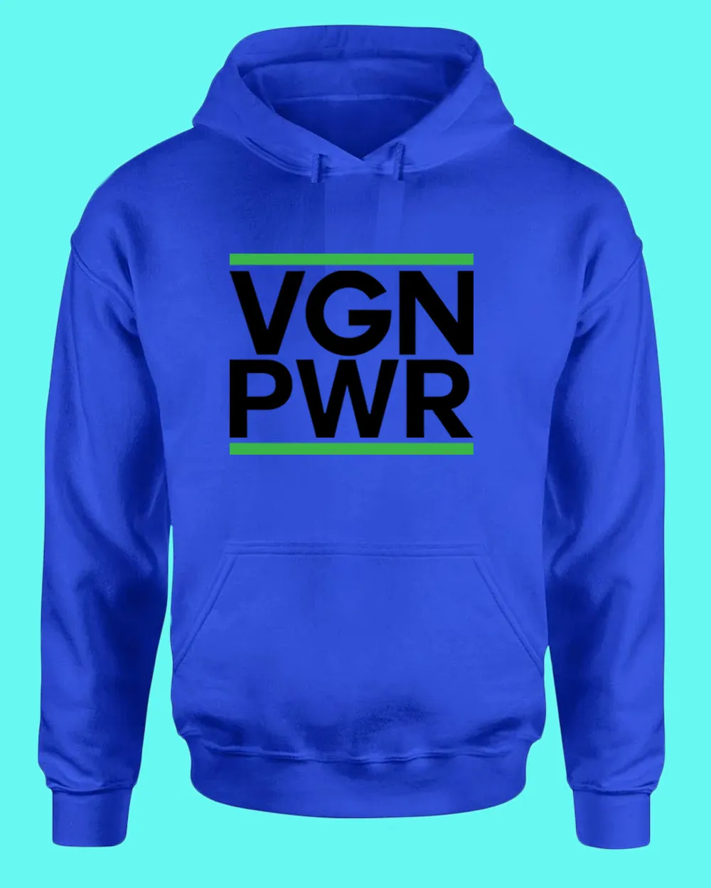 Vegan Power Hoodie, Vegetarian Hoodie