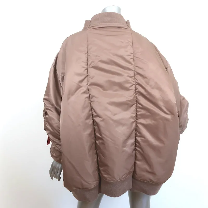 Vetements x Alpha Industries MA-1 Reversible Bomber Jacket Pink Size Extra Small