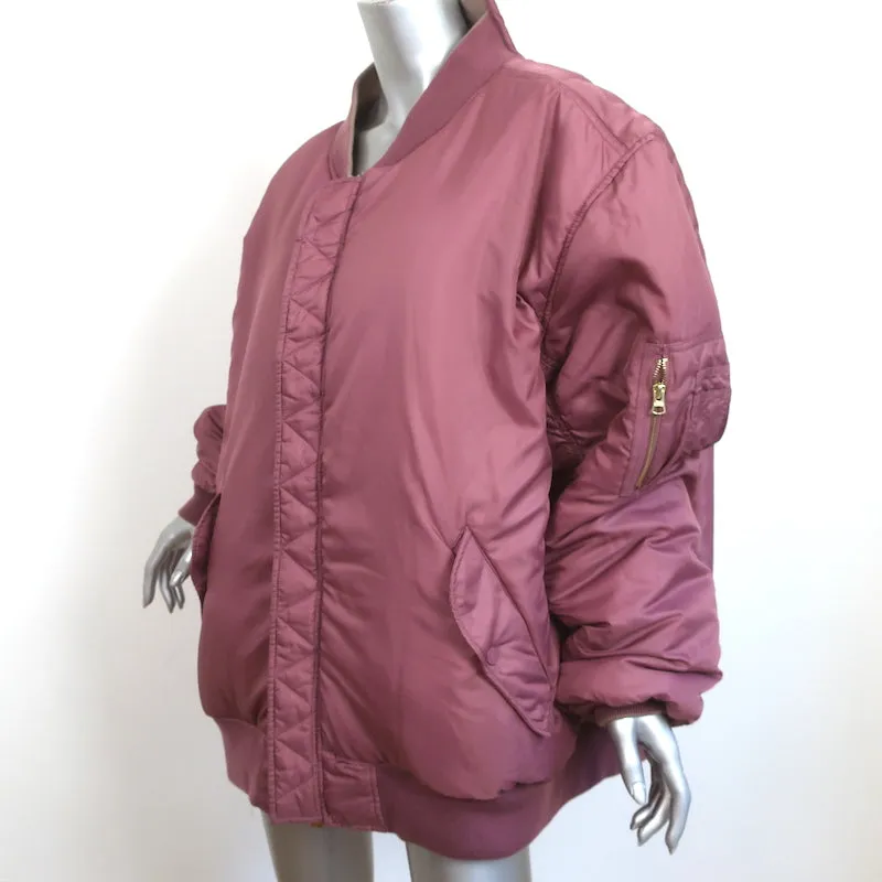 Vetements x Alpha Industries MA-1 Reversible Bomber Jacket Pink Size Extra Small