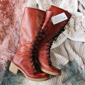 Vintage 60's Lace Front Boots