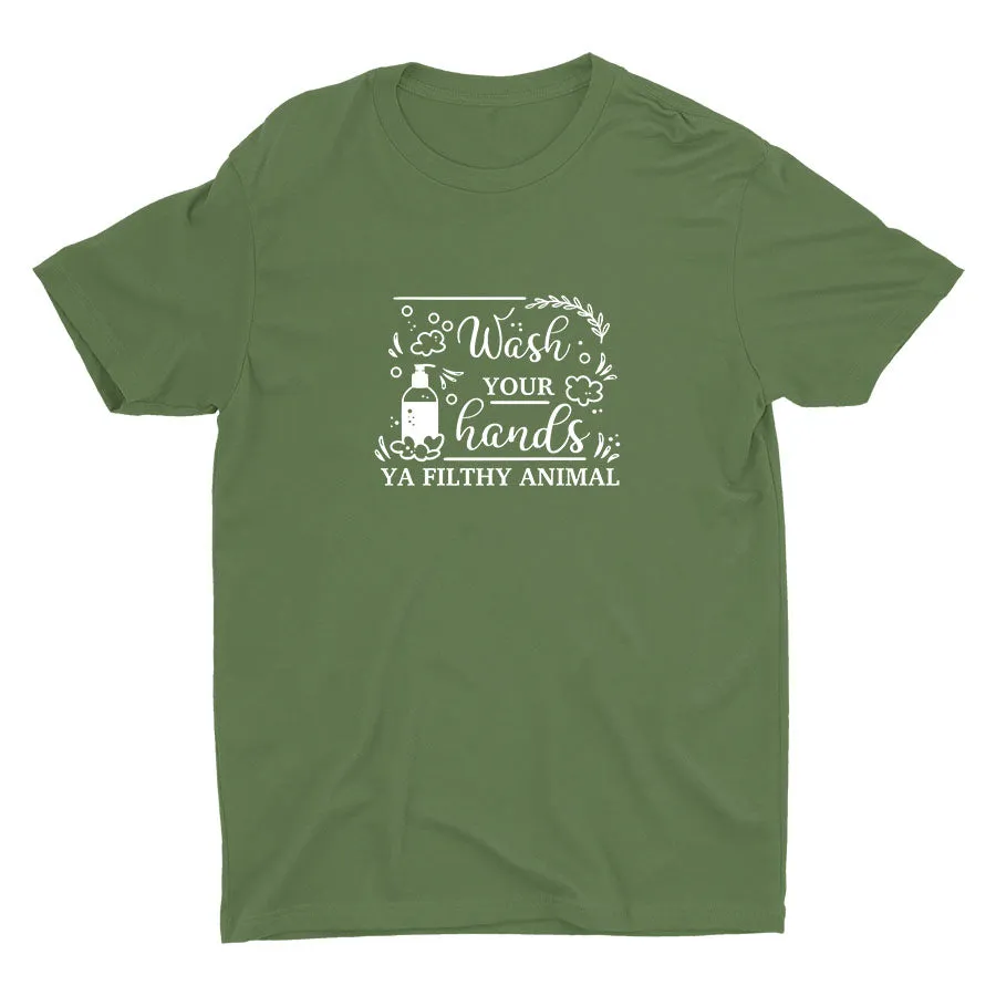 Wash Your Hands Cotton Tee