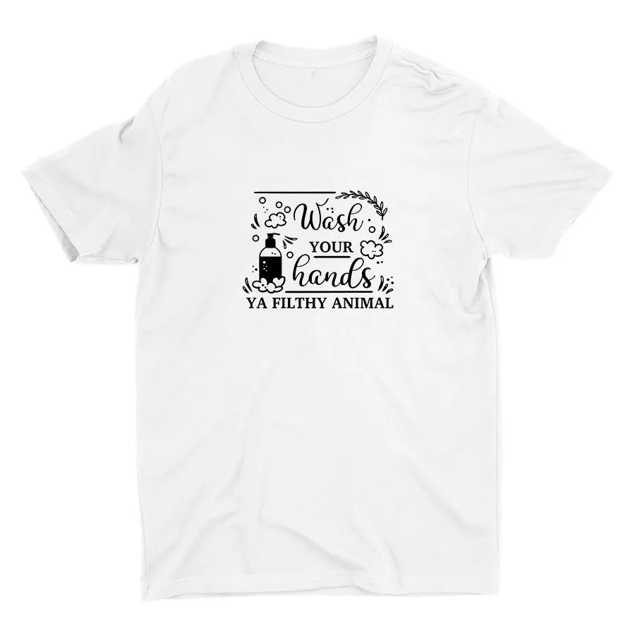 Wash Your Hands Cotton Tee