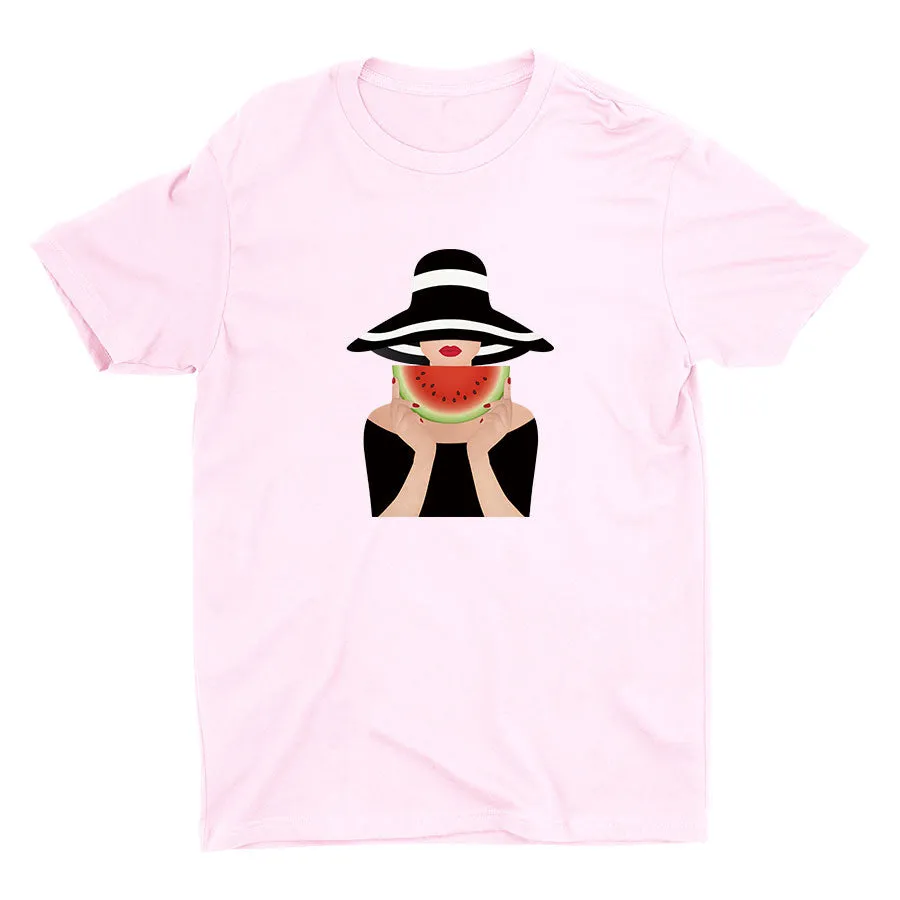 Watermelon Belongs to Summer Cotton Tee