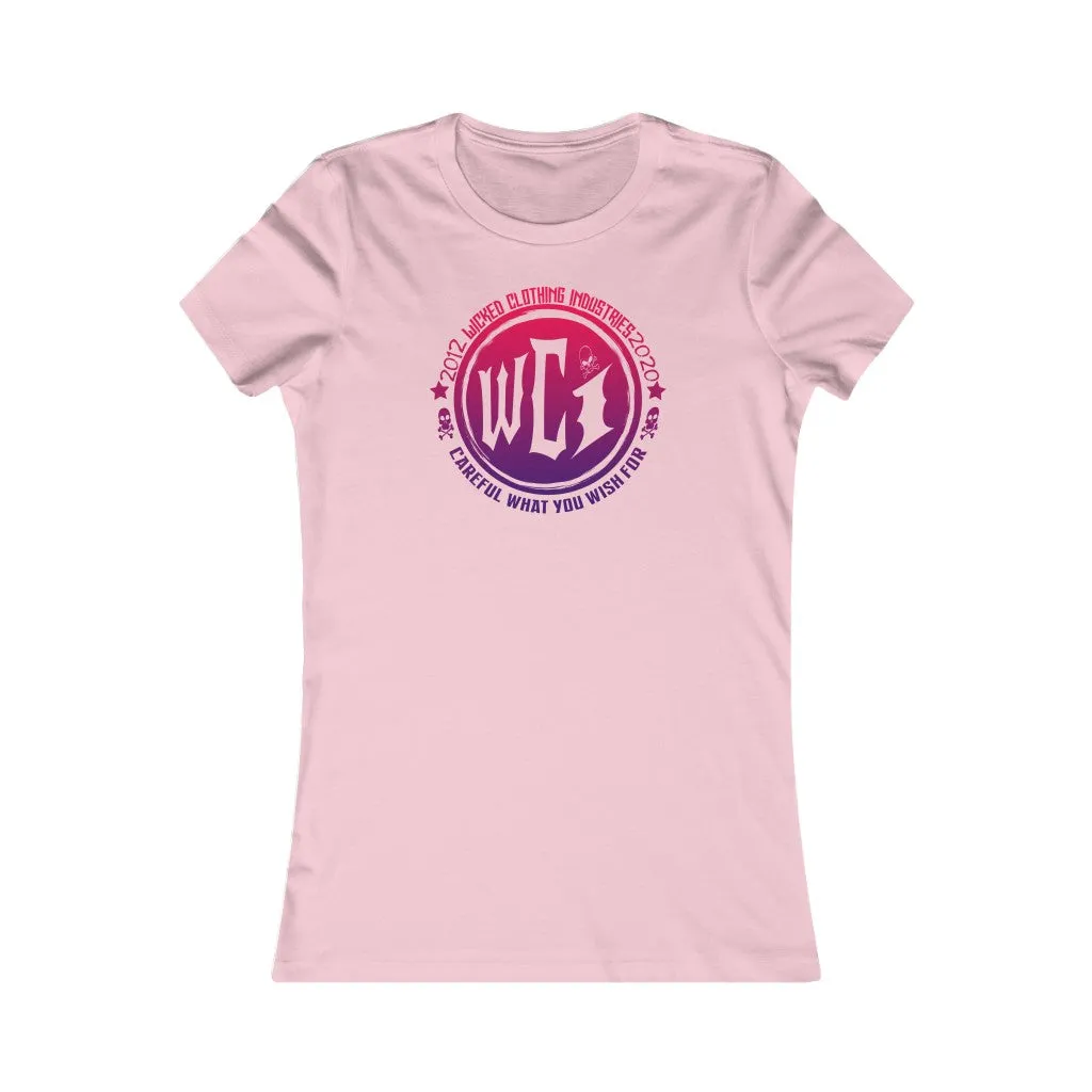 WCI/ Careful What You Wish For / Red/Purple/Women's  Tee