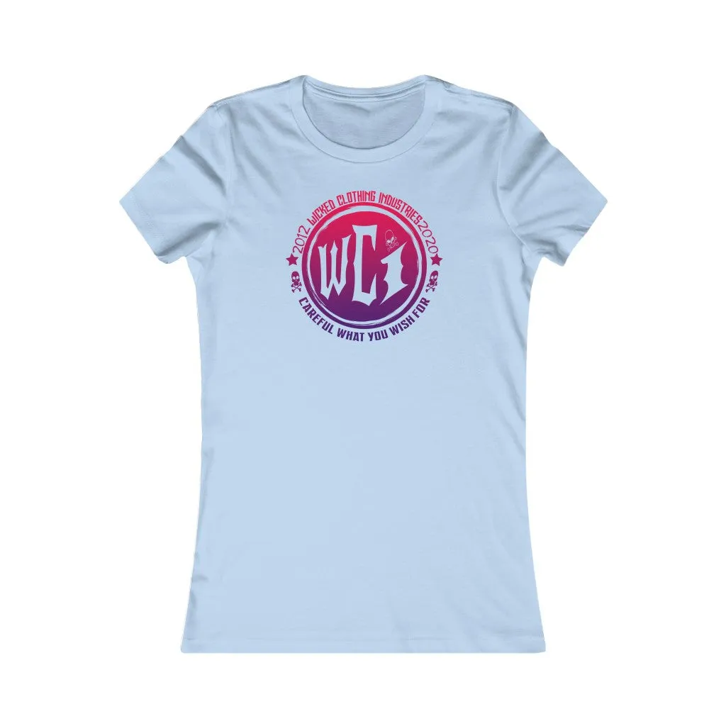 WCI/ Careful What You Wish For / Red/Purple/Women's  Tee