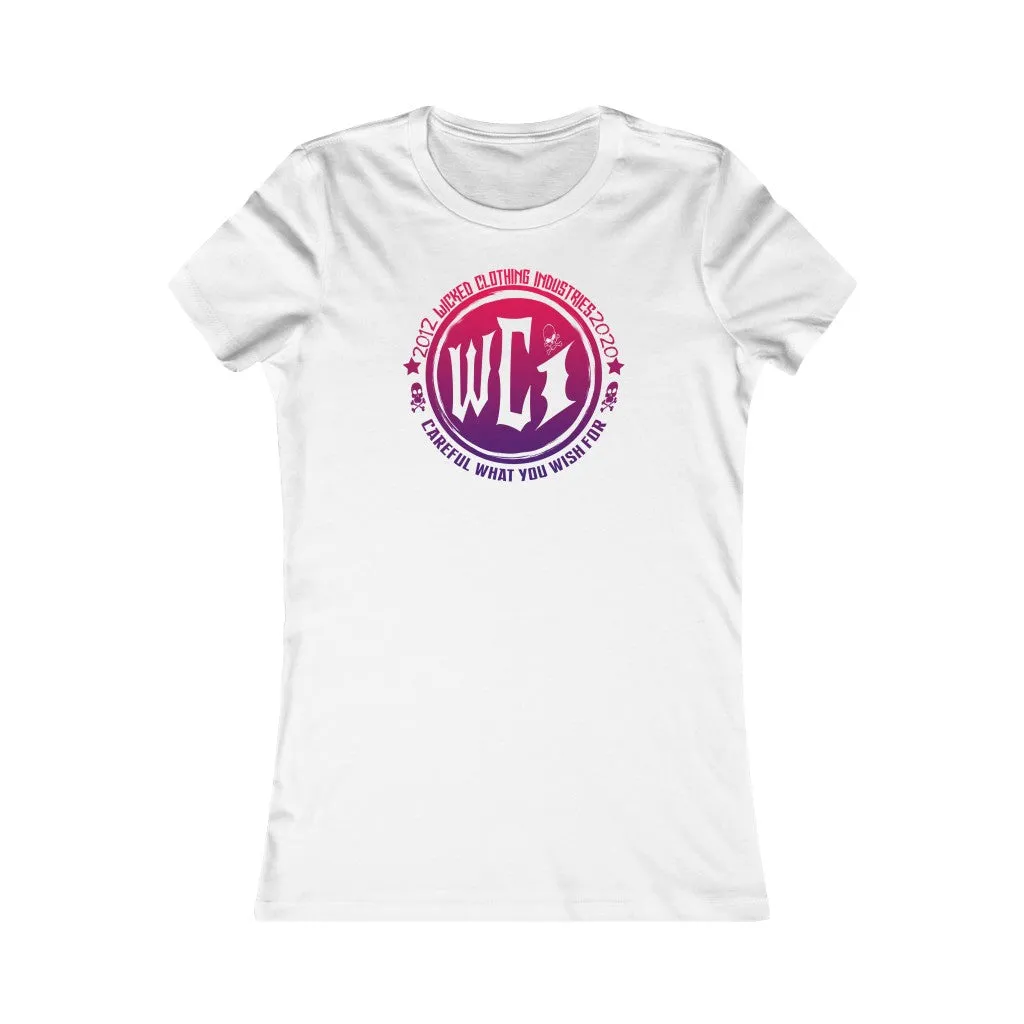 WCI/ Careful What You Wish For / Red/Purple/Women's  Tee