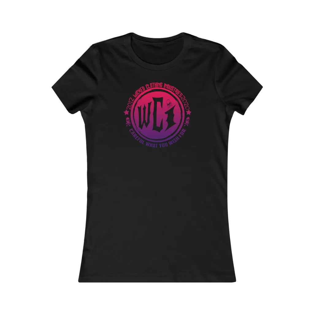 WCI/ Careful What You Wish For / Red/Purple/Women's  Tee