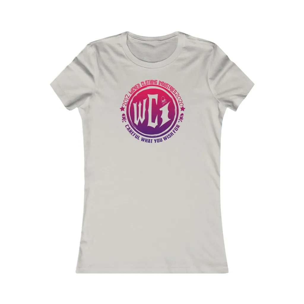 WCI/ Careful What You Wish For / Red/Purple/Women's  Tee