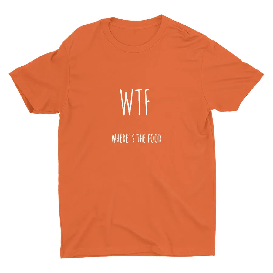 WHERE′S THE FOOD Cotton Tee