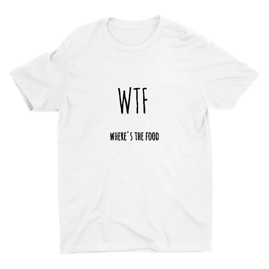 WHERE′S THE FOOD Cotton Tee