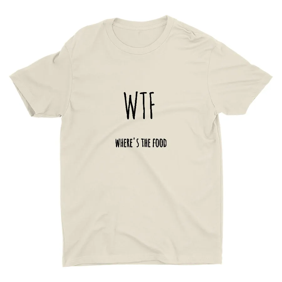 WHERE′S THE FOOD Cotton Tee