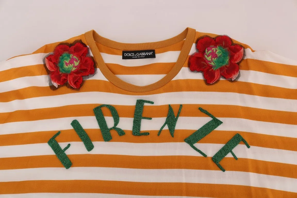 White Orange FIRENZE T-Shirt