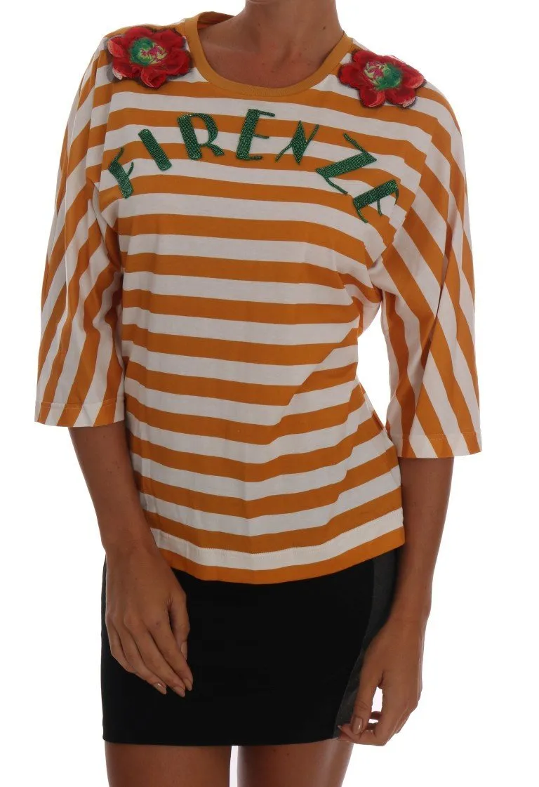 White Orange FIRENZE T-Shirt